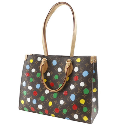 Louis Vuitton Lv×yk On The Go MM Yayoi Kusama Painted Dot M46379 Monogram