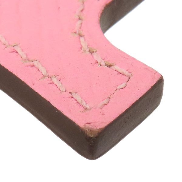 Hermes Small Accessories de Ring Vaux Epson Rose Confetti Earphone Holder