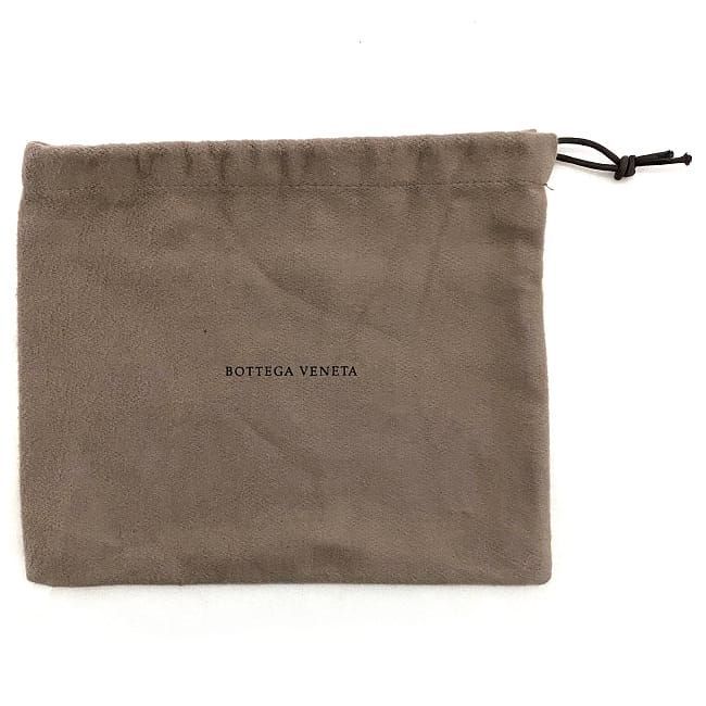 Bottega Veneta Pouch Green 651441 Excellent Condition Leather Preowned