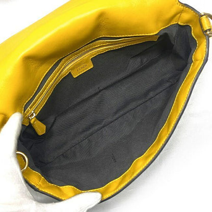 Fendi 2way Mamma Bucket Bag Yellow 8br600