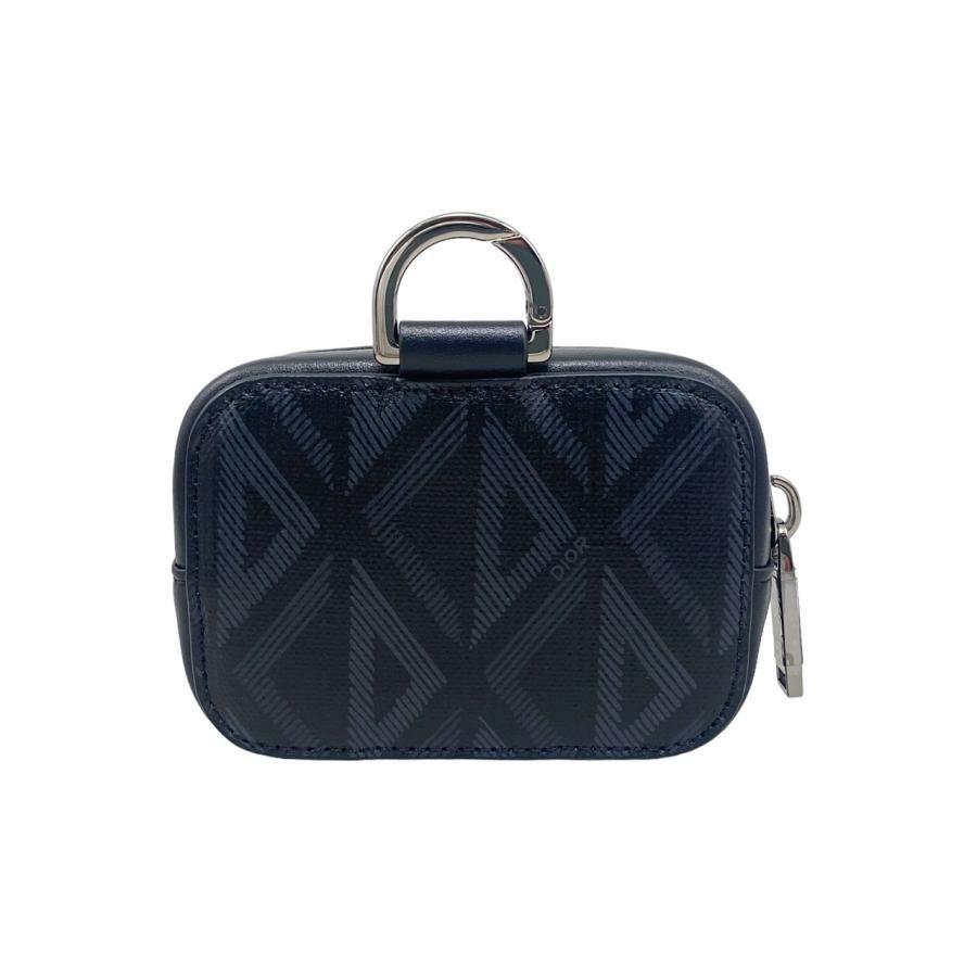 Christian Dior Shoulder Bag Horizontal Nano Pouch 2esbc269cdp Logo Black Silver