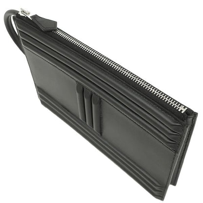 Hermes Handbag Cadenas Bag Tadelaqt Black Silver Hardware Unused Black U Mark