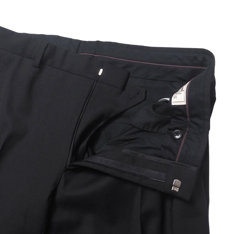 Hermes Pants Suit Size 52 2B Tailored Jacket Bleather Pants Slacks Made In