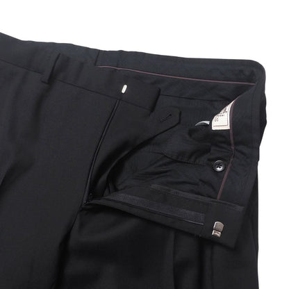 Hermes Pants Suit Size 52 2B Tailored Jacket Bleather Pants Slacks Made In
