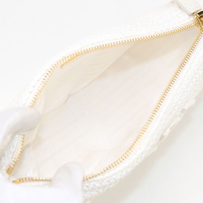 Prada 1bh190 Crossbody Shoulder Bag Raffia Women