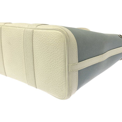 Hermes Garden Party TPM Canvas Leather Tote Bag