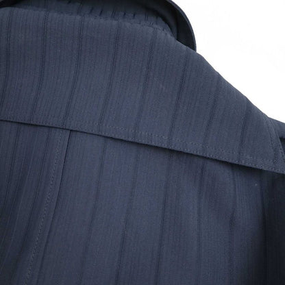 Celine by Phoebe Philo 17aw Short Sleeve Belted Jacquard Dress 2 6ai7 196b Blue