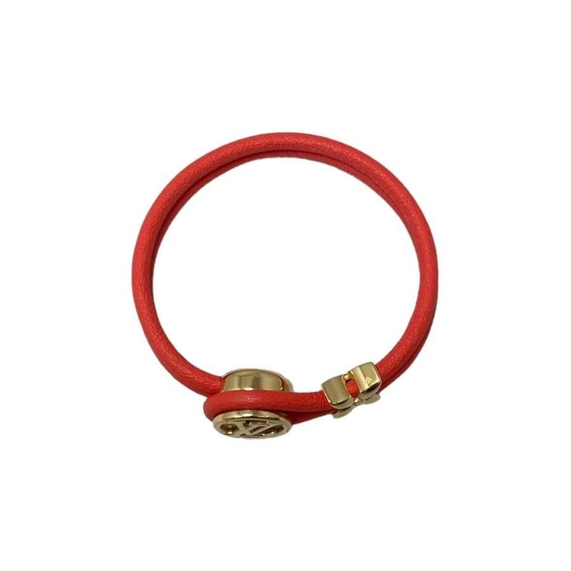 Louis Vuitton Bracelet Keepsake Cles Set M6678e Orange Gold Color Louis Vuitton
