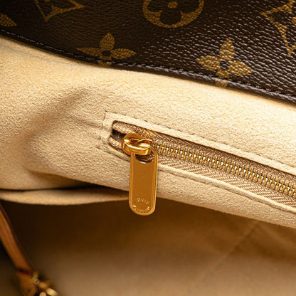 Louis Vuitton Monogram Artsy MM Tote Bag Shoulder Bag M40249 Brown PVC Leather