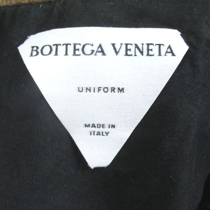 Bottega Veneta 2021 Wool Mohair Double Breasted Chester Coat