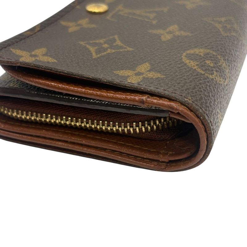 3146 Louis Vuitton Porte Monet Vieux Trésor Monogram M61730 Foldable Wallet
