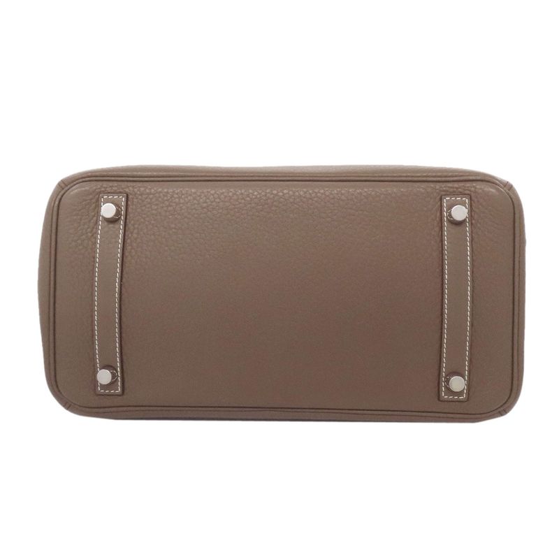 Hermes Birkin 30 Etape Silver Hardware Handbag Taurillon Women