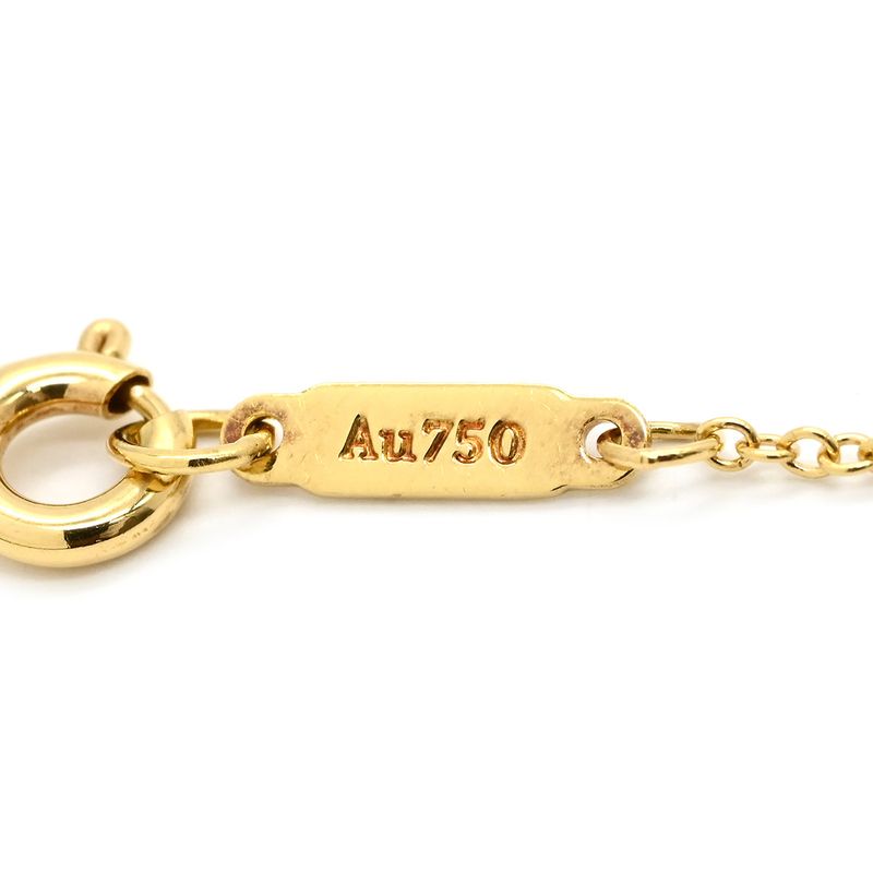 Tiffany & Co Tiffany & Co Necklace Fleur de Lis Stem 18k Yellow Gold Diamond