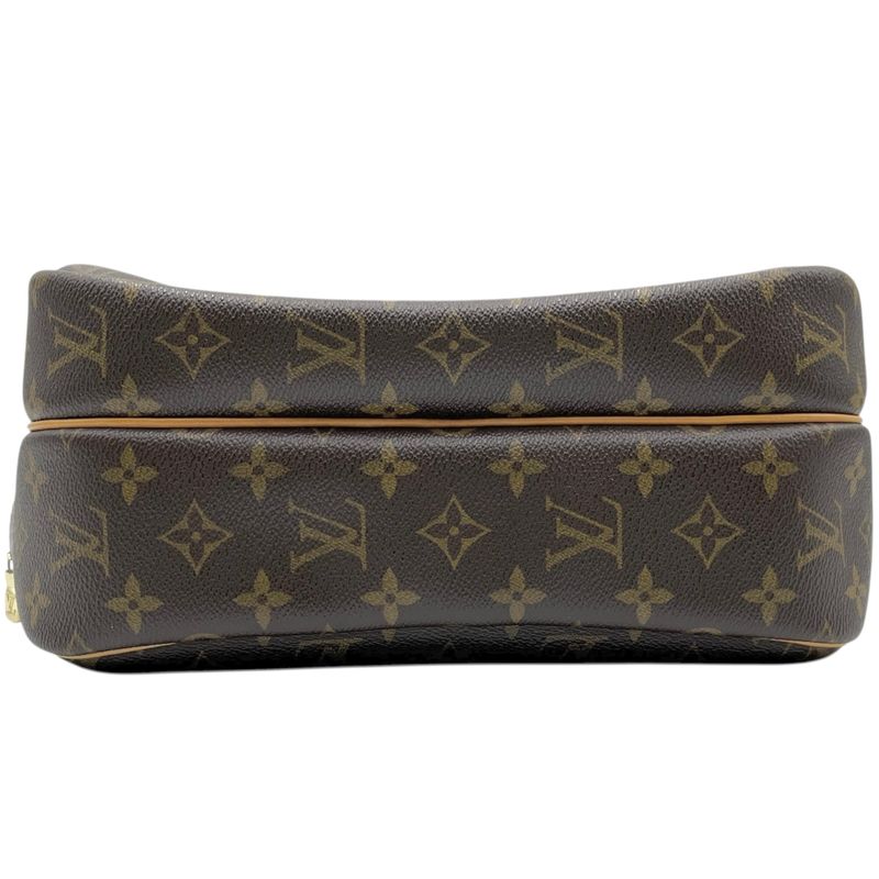 Louis Vuitton Shoulder Bag Reporter PM Monogram Leather Brown