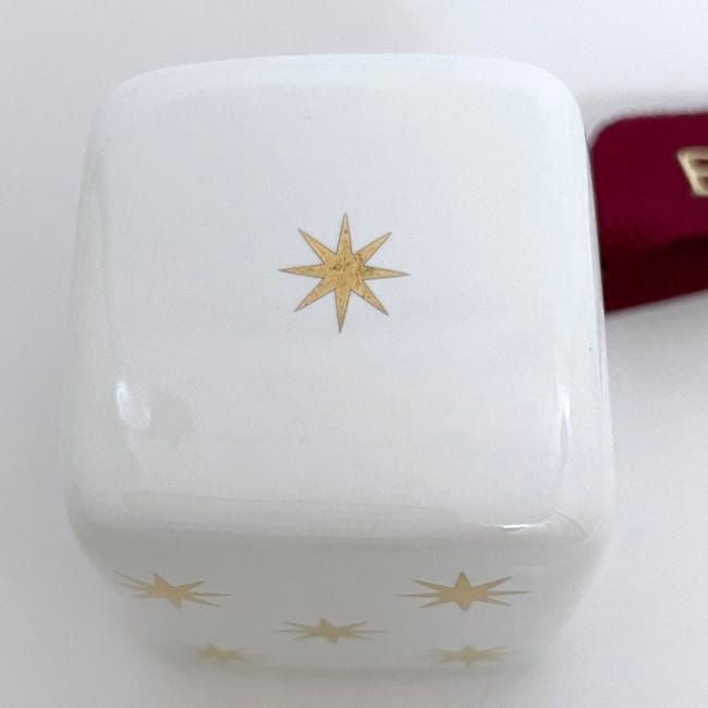 Bulgari Ornament White Gold Excellent Condition Ceramic Preowned Bvlgari