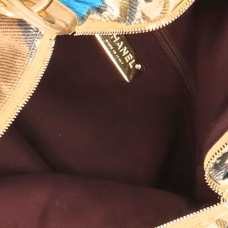 Chanel Egyptian Graffiti Design Chain Waist Bag For Men