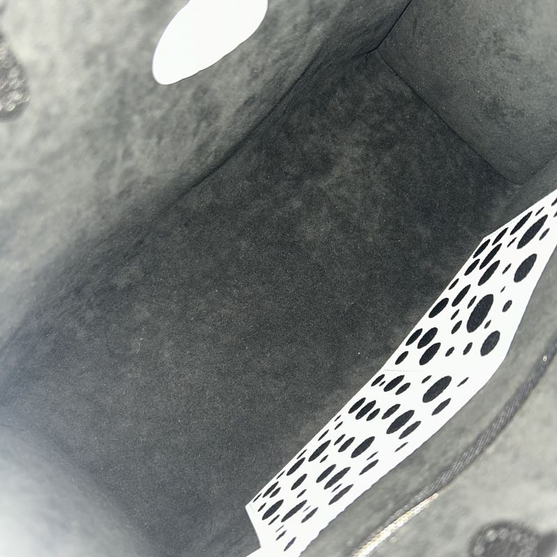 Louis Vuitton Tote Bag Women LV X YK On The Go MM Yayoi Kusama Shoulder On The