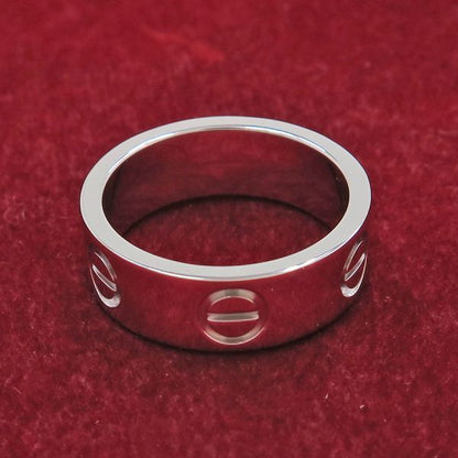 Cartier Love Ring #46 (size Near 6) [none Fee Gift [A Rank