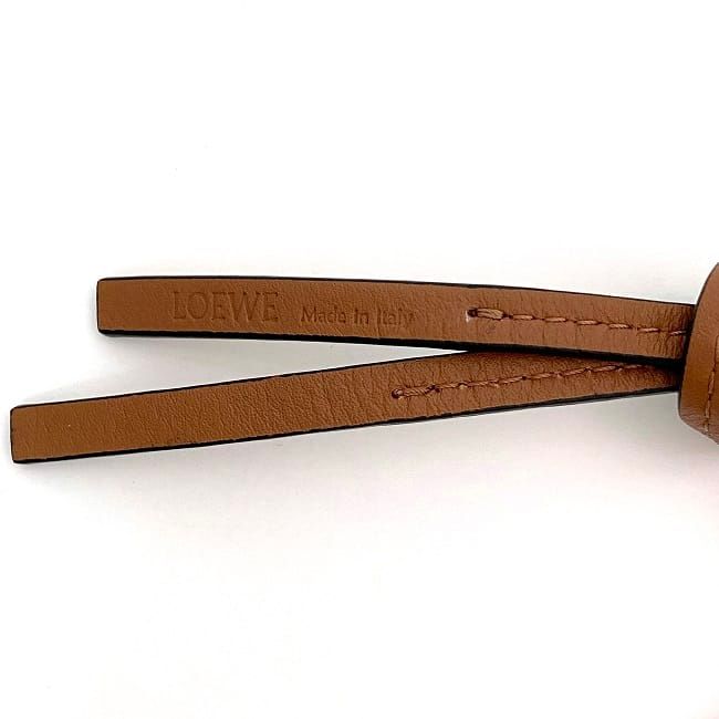 Loewe Necklace Balloon Bag Brown Gold Balloon