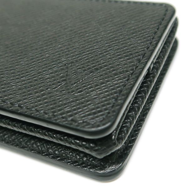 Louis Vuitton Taiga Coin Purse Coin Purse M30598 Noir Black RFID Coin Case With