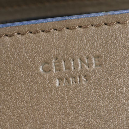 Celine Luggage Phantom Leather Tote Bag Shoulder Hand Brown Women's ERE Cw48-10