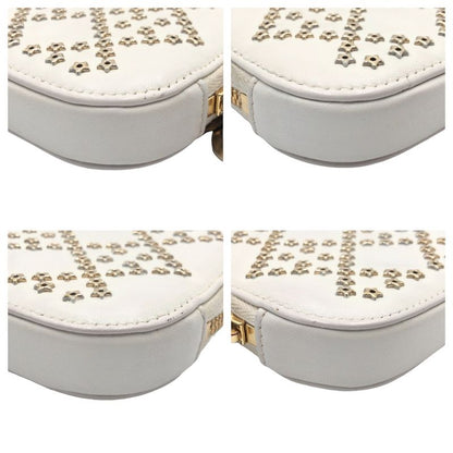 DIOR Lady Dior White Gold Hardware S0872bnhb Shoulder Bag Phone Pouch Phone