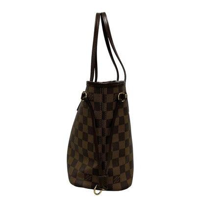 Louis Vuitton Damier Neverfull PM N51109 Ebène Tote Bag