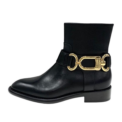 Unused Louis Vuitton Waist Side Line Boots Short Boots Ankle Boots Chain