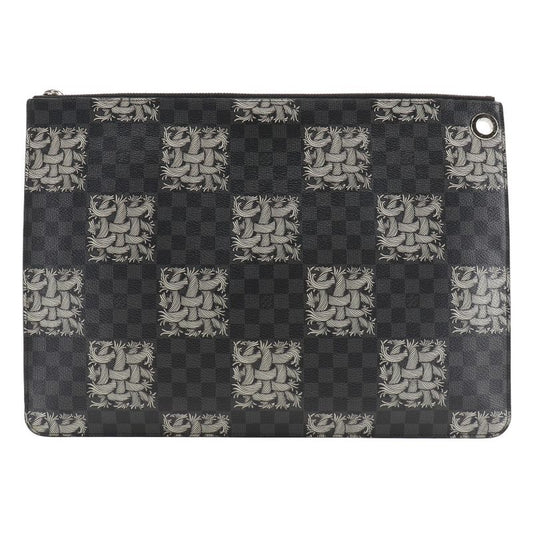 Louis Vuitton Pochette Jules GM Christopher Nemeth M61232 Damier Graphite