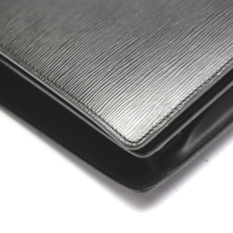 Louis Vuitton M54352 Epi Briefcase Fermoir Business Bag Louis Vuitton Black