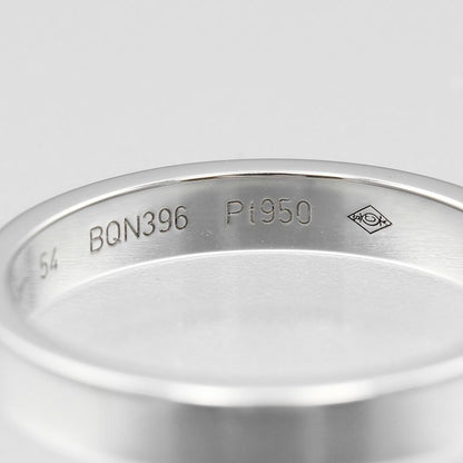 Cartier C De Cartier Engraved Pt950platinum 13.5 Ladies 5.3g Ring