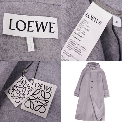 Loewe Coat Hooded Coat Long Coat With Hood