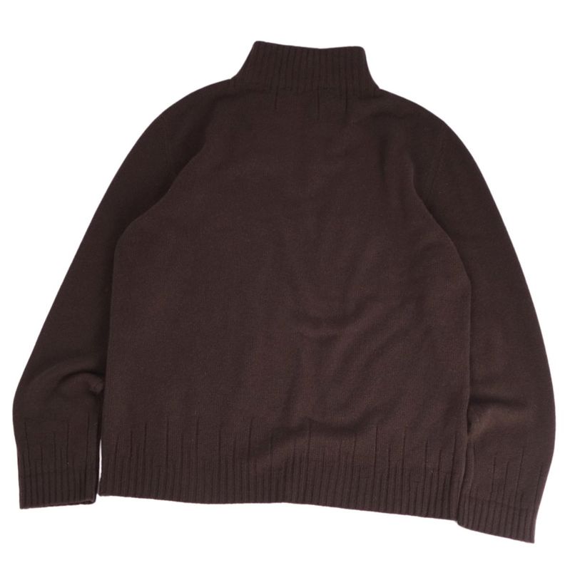 Hermes Knit Sweater Half Zip Pullover Cashmere