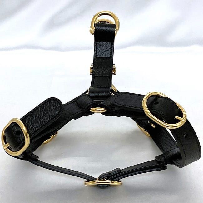 Gucci Harness Black Interlocking 692963 Never Used
