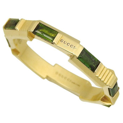 Gucci Link To Love Tourmaline Ring 18K Yellow Gold 750 Yellow Gold Tourmaline