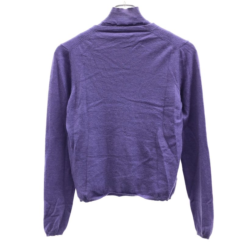 Prada Cashmere Ensemble Cardigan Purple 38