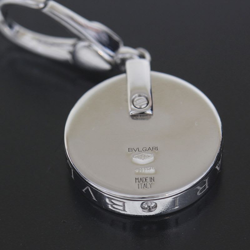 Bvlgari Optical Necklace Top 18K White Gold Box 3.6 g Charm E1461