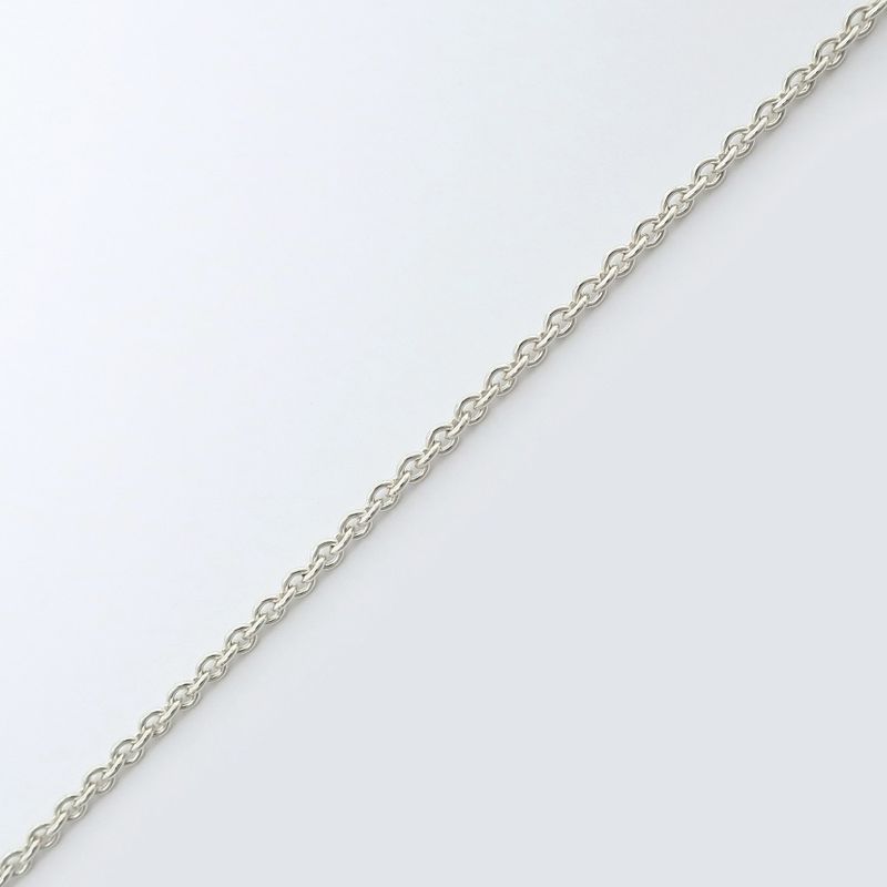 Tiffany & Co Teardrop 3P Silver 925 Ladies 4.3g Necklace