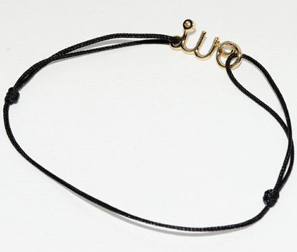 Christian Dior Bracelet 18K Yellow Gold Diamond 1P (003ct) OUI Amour Bracelet