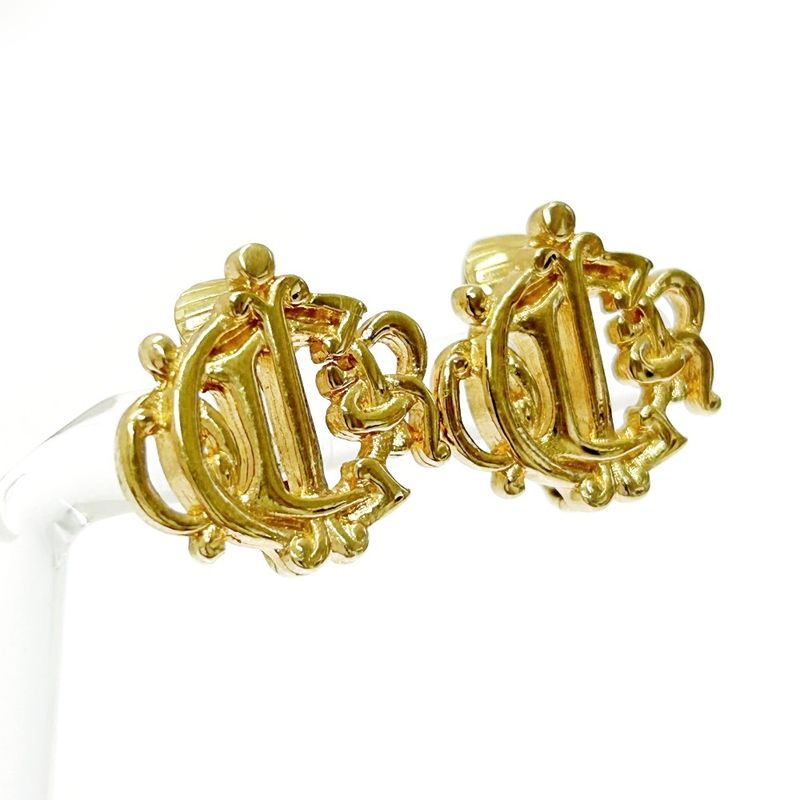 Christian Dior GP Emblem Earrings Women's 382373 Earrings