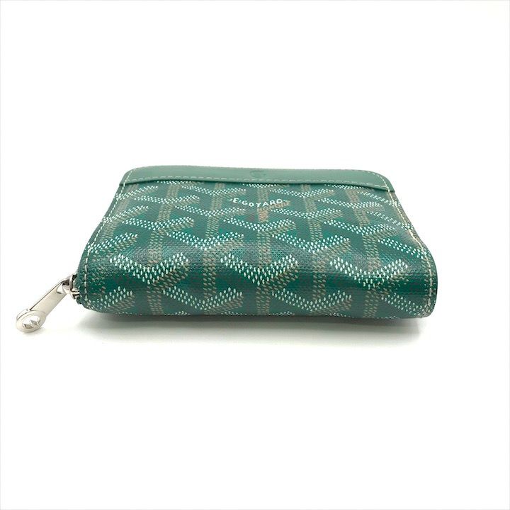 Goyard Matignon PM Mini Wallet Green