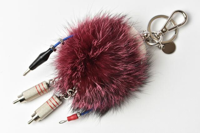 Prada Key Ring Key Holder Prada Key Trick Nancy Robot Trick Robot Purple Multi