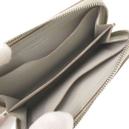 Hermes Zip Angot Evercolor Griper Silver Hardware U Engraved (2022) Card Case