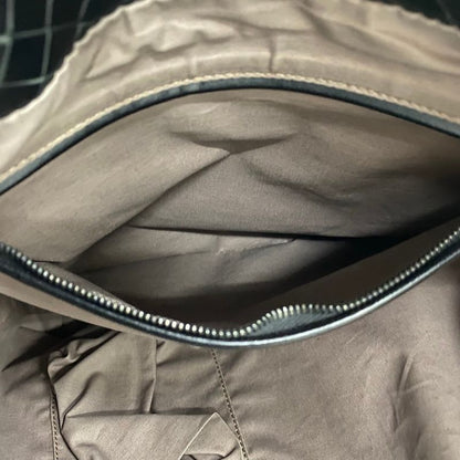 Bottega Veneta Intrecciato Leather Canvas Tote Bag Handbag