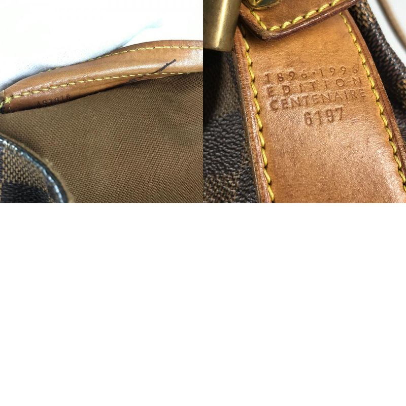 Louis Vuitton Shoulder Bag Colombine N99037 Damier Canvas Ebène Brown