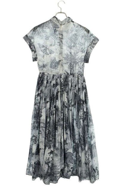 Christian Dior Toile De Jouy All Over Dress Women