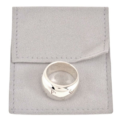 Chanel Logo Motif Ring Size Approx 13 Sv925 163g