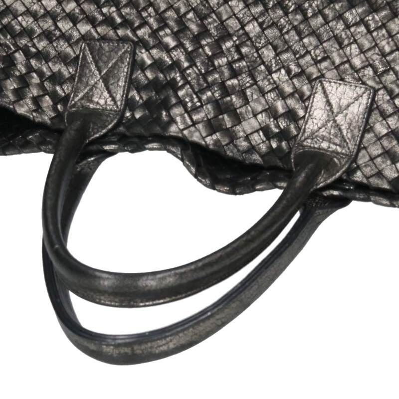 Bottega Veneta 115664 Intrecciato Leather Tote Bag For Men