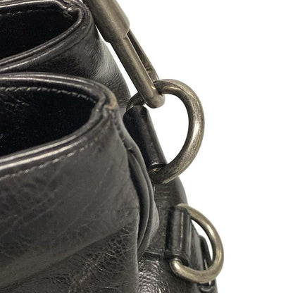 Yvessaint Laurent Rivegauche (ysl) Shoulder Bag Mombasa 105480 Black Leather