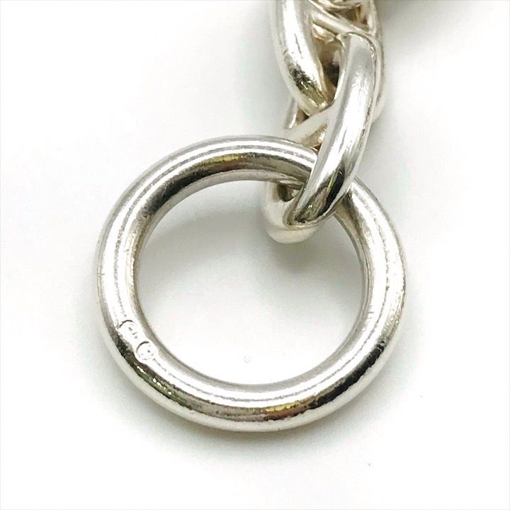 Hermes Chaine D'ancre MM Necklace Silver 36 Pieces